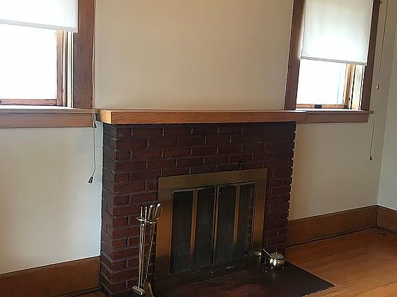 Living room fireplace