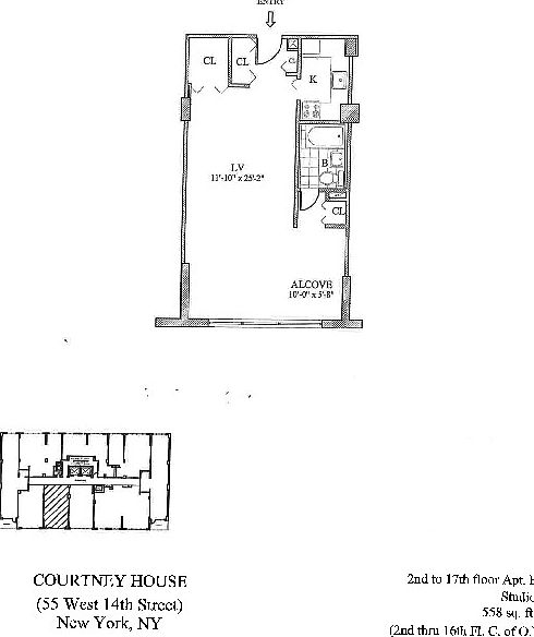 2nd image of 55 W 14th St APT 12F