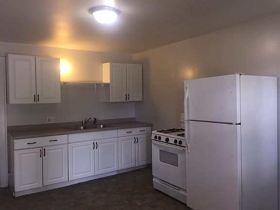 Newer flooring in kitchen