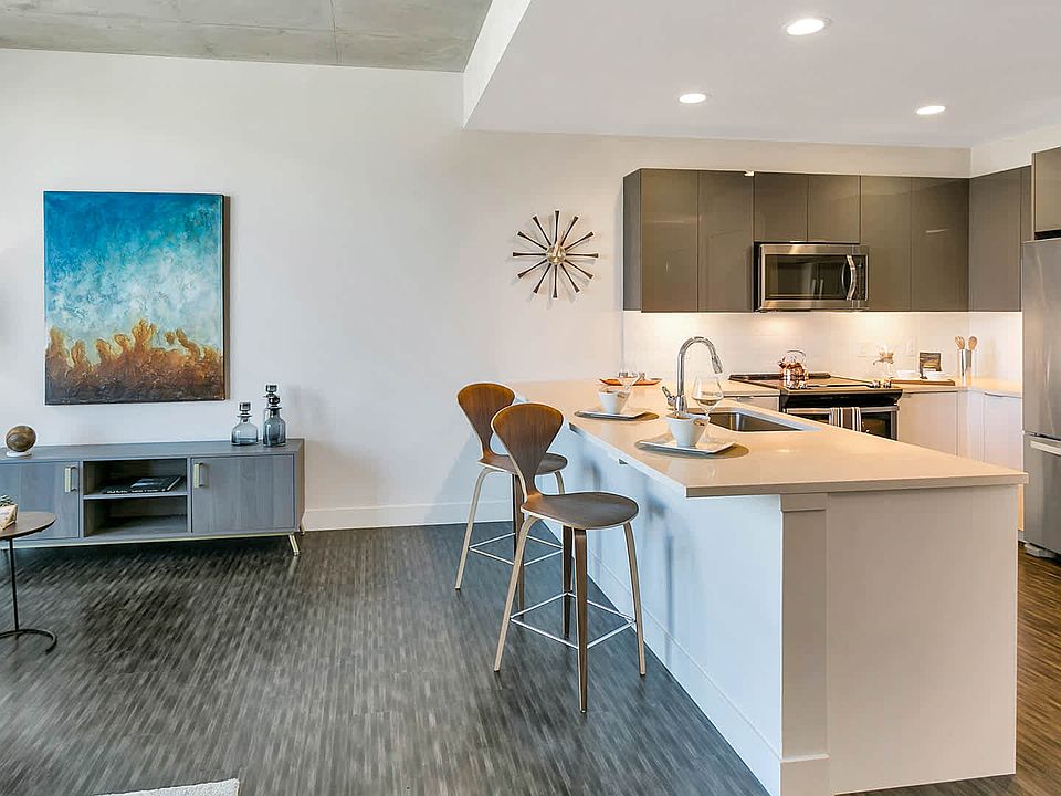 Kitchen and Living Room