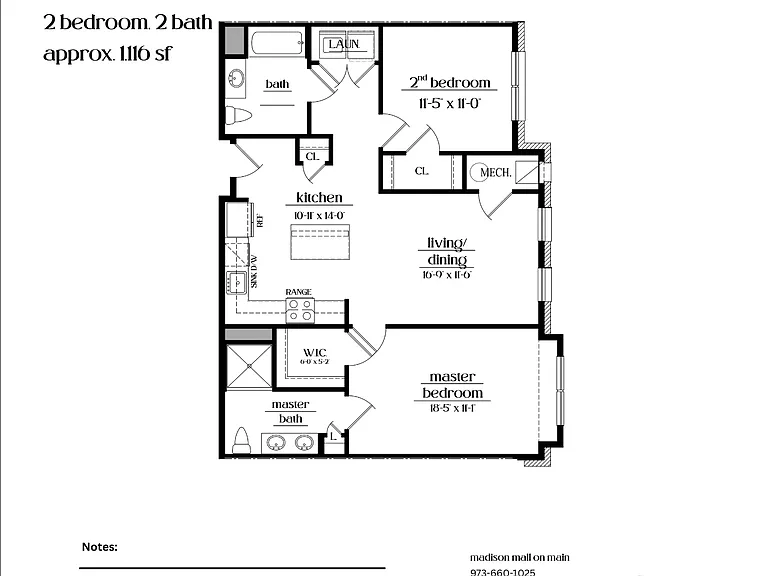 Madison Mall on Main Luxury Apartments — Photo 28