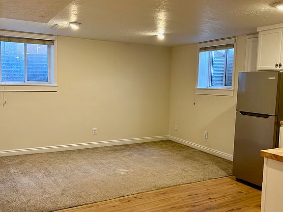 Open concept kitchen and living room