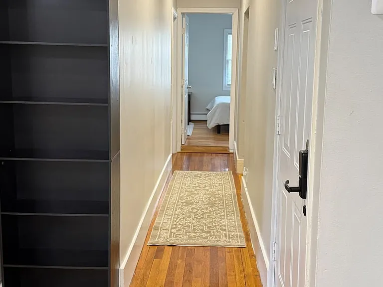 spacious and elegant hallway that connects the areas with comfort and style.