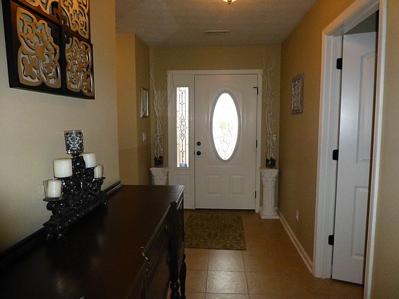 Welcoming tile entryway