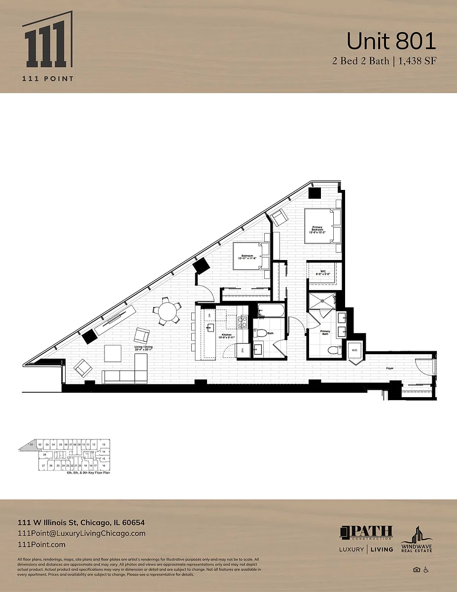 Floor plan 801