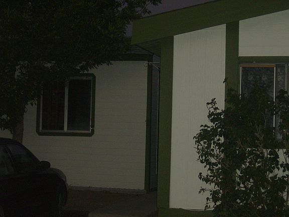 Shed in front of drive way