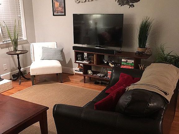 Living room from front door 