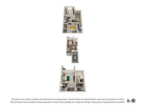 Floor plan Elevate Townhome