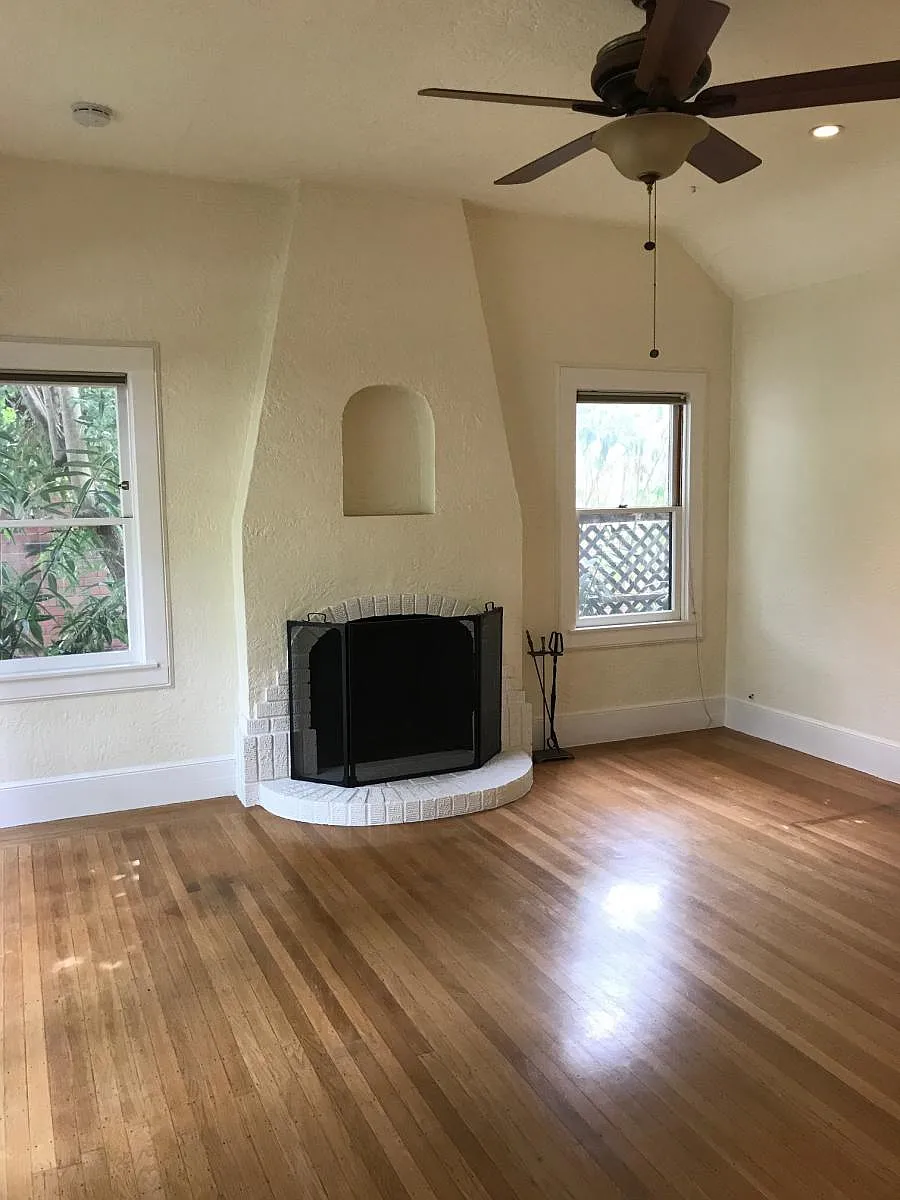 Living Room with Fireplace - 22nd St