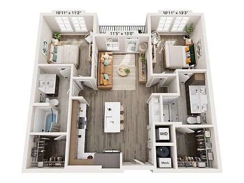 Floor plan B1