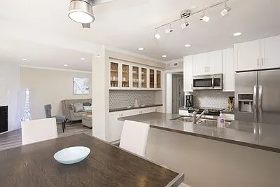 Kitchen and dinning area