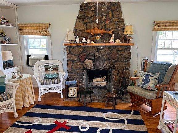 Fireplace in living room