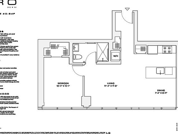 2nd image of 242 W 53rd St APT 52F