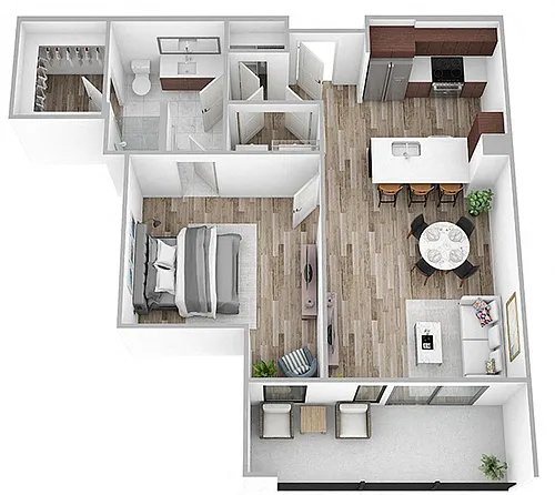 Floor plan Belton