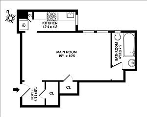 1st image of 253 W 16th St APT 3H