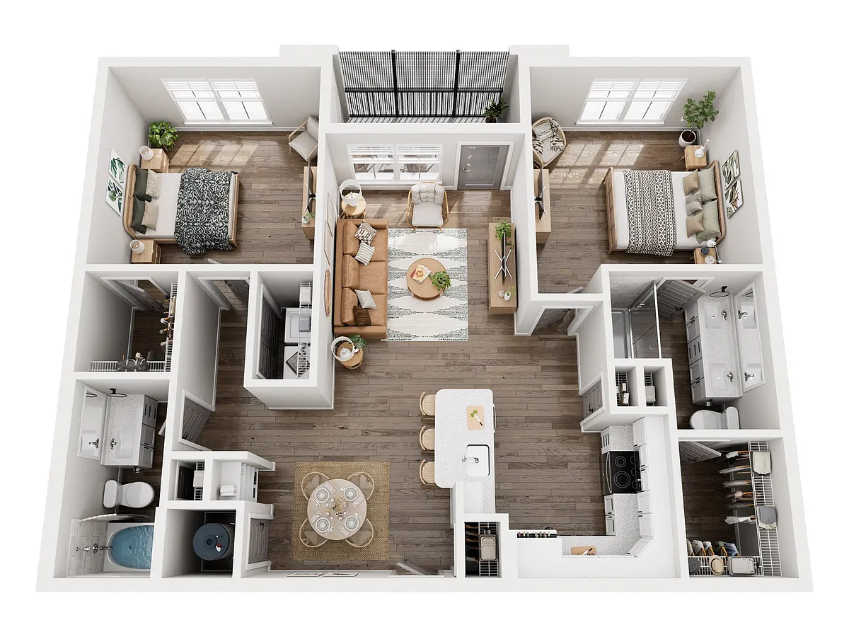 Floor plan B1
