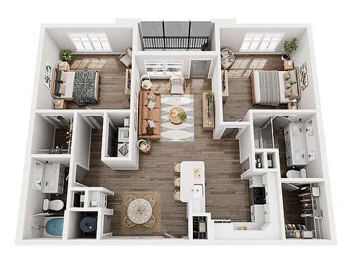 Floor plan B1