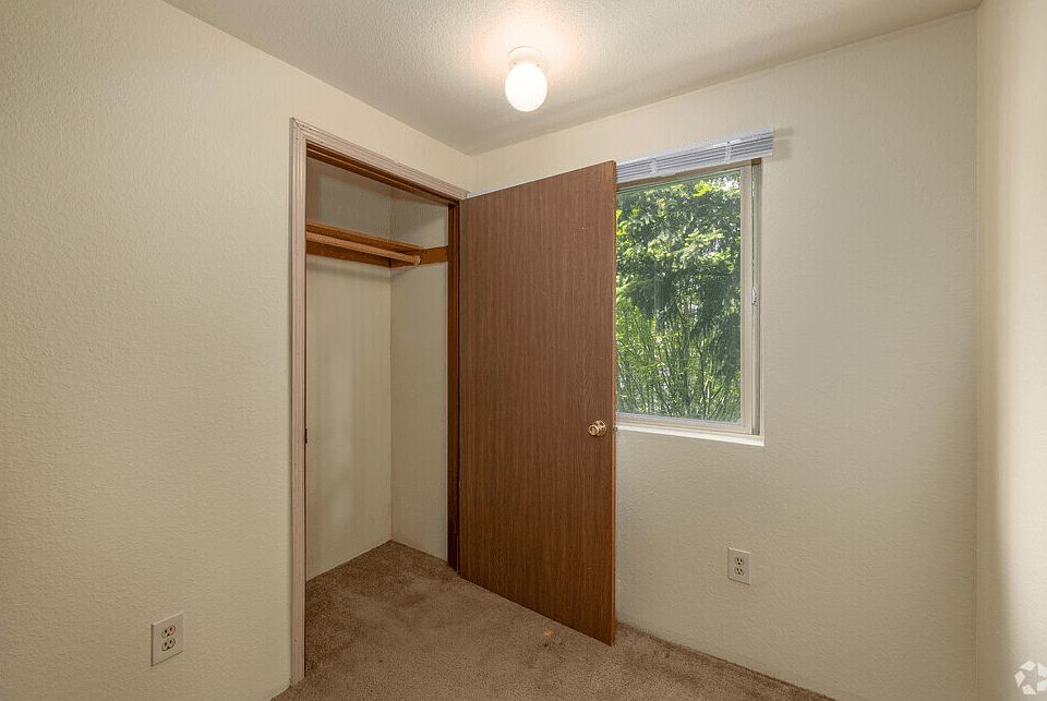 Bedroom with closet space
