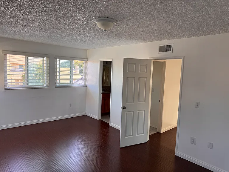 Master Bedroom w/door to bedroom & door to bathroom
