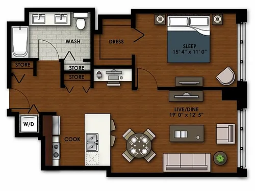 Floor plan P-A430