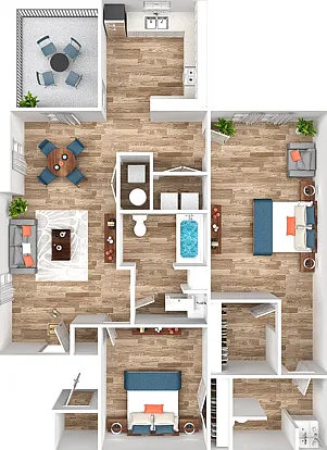 Two Bedroom Two Bathroom Two Bedroom Two Bathroom