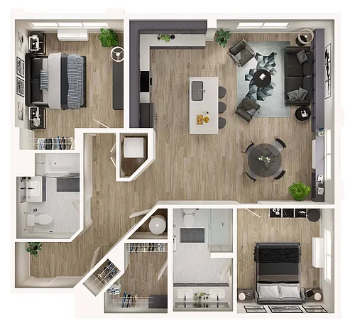Floor plan B4