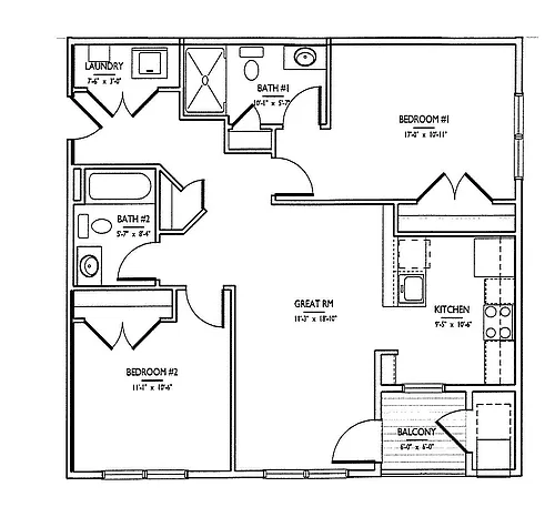 Floor plan Granby