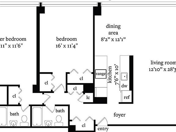 2nd image of 315 W 70th St APT 9I