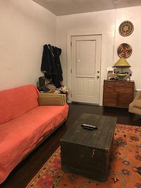 Living room and front door