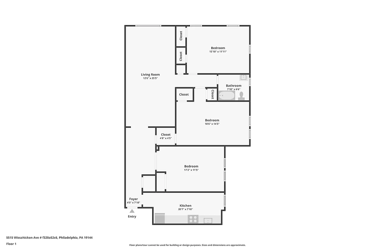 Floor plan 3Bed room