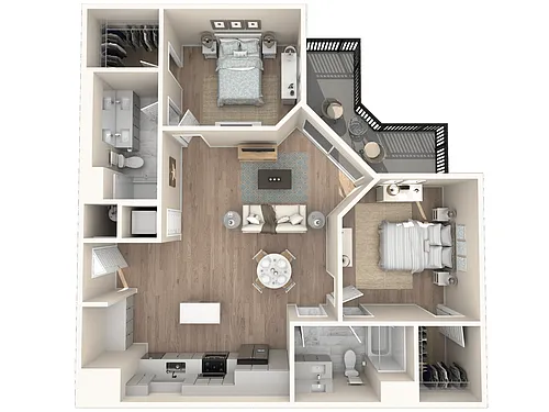 Floor plan B01