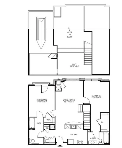 Floor plan B13R