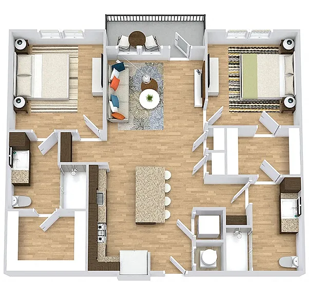 Floor plan Zoubek