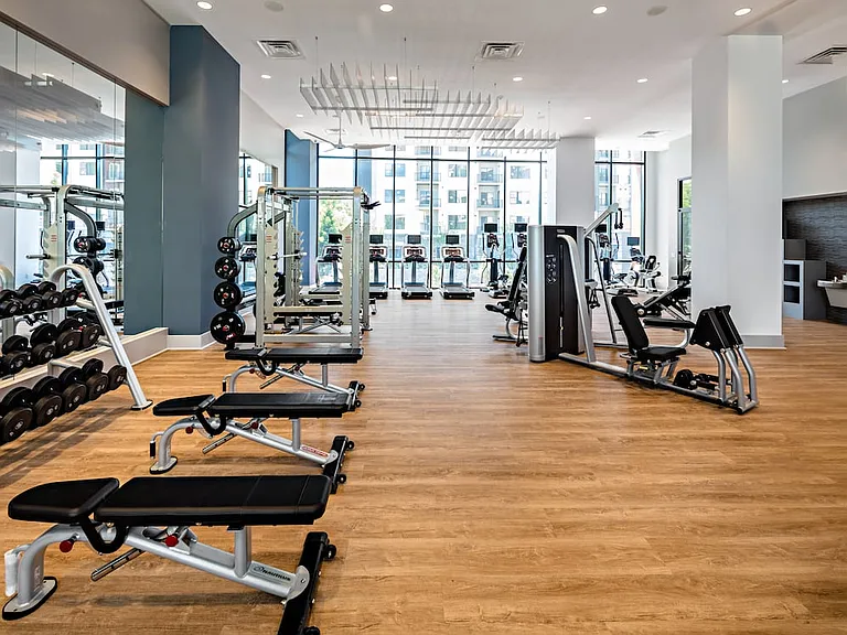 Russell Building Brand New Fitness Center