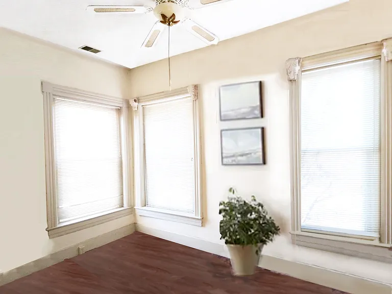 GUEST BEDROOM with large windows