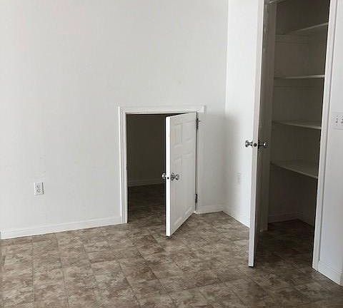 Dining area with pantry & other storage