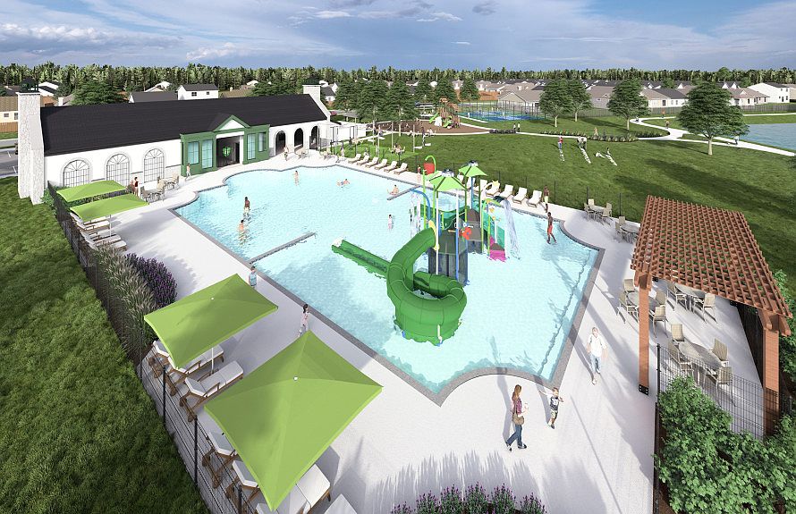 Take a splash in the pool