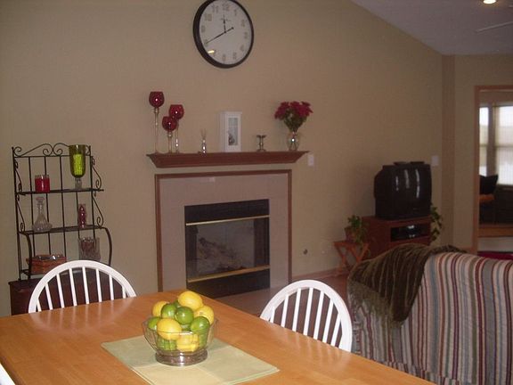 Cozy fireplace