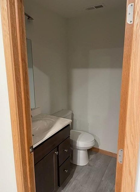 Half Bath off Kitchen