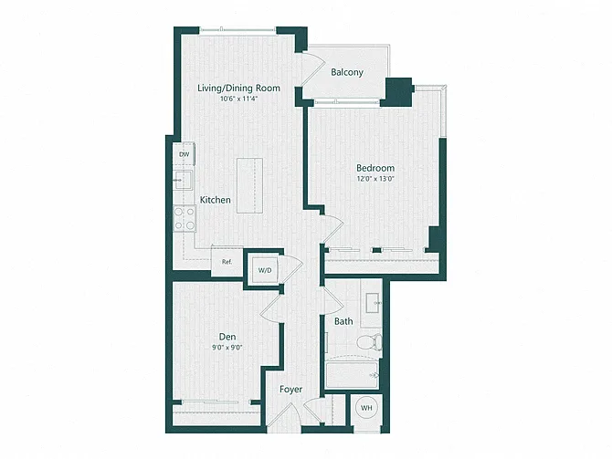 Floor plan A2D