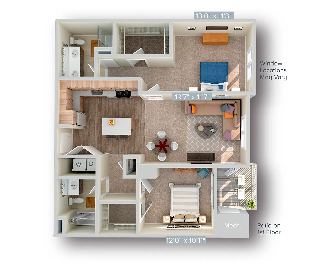Floor plan B1