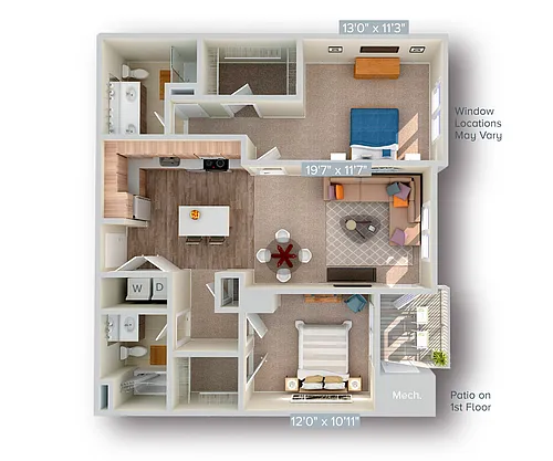 Floor plan B1