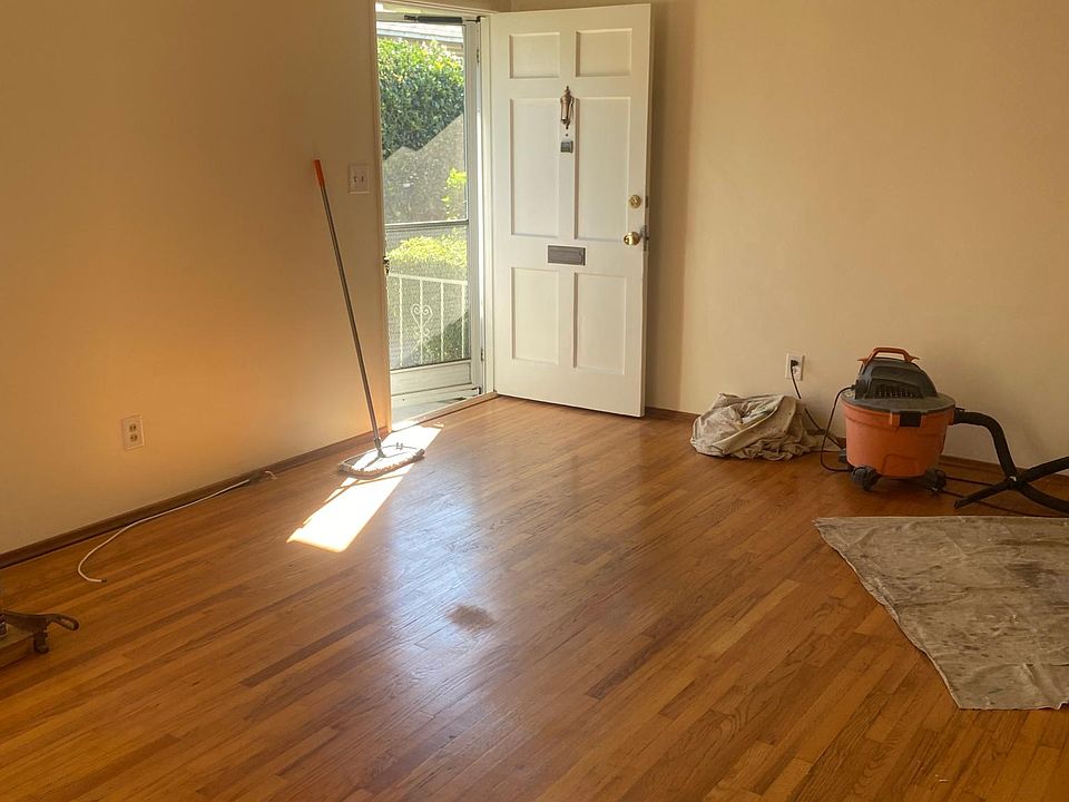 Hardwood floors living room and bedrooms