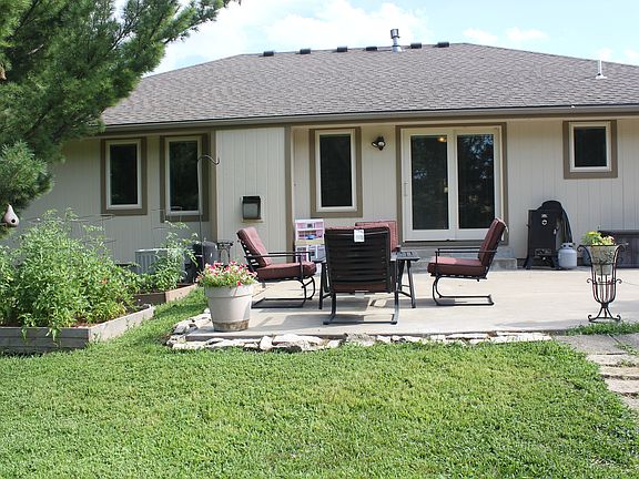 Large patio