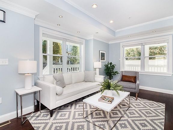 Main floor - open kitchen, living room, dining area