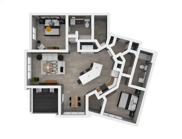 Floor plan Pacific