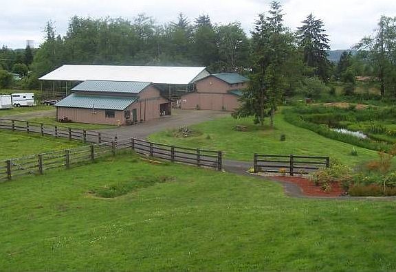 Barns seen from deck