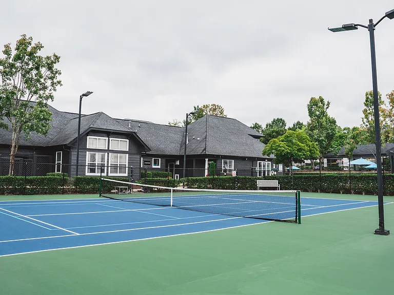 Enjoy a competitive game on the Pickleball court