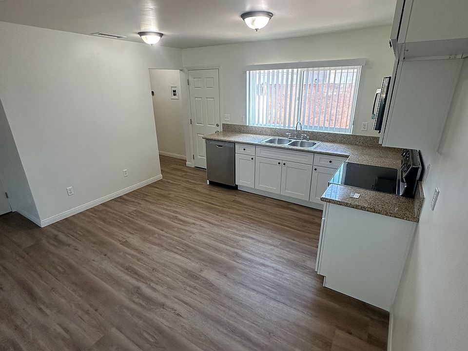 Kitchen view from living area
