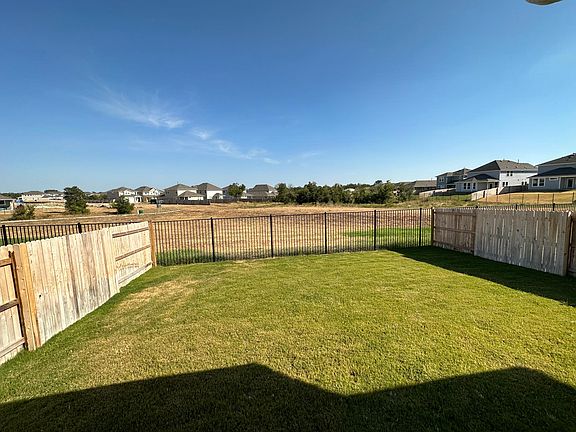 View out of the back porch.